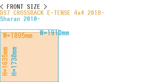 #DS7 CROSSBACK E-TENSE 4x4 2018- + Sharan 2010-